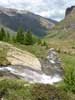 On peut aller du lac Faravel au lac Fangeas, pas de chemin, mais que c'est beau!!