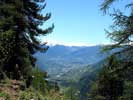 Devant la vallée de la Durance, au fond Mt Dauphin et derrière Guillestre