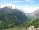 Le fond de la vallée du Fournel vue du col de la Pousterle